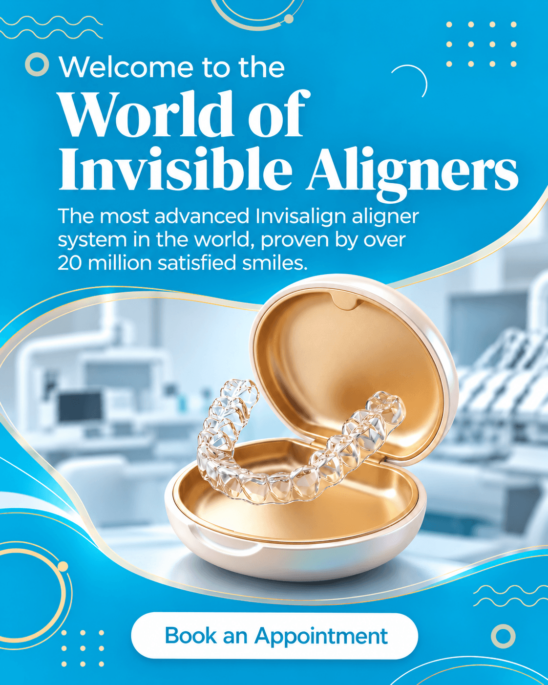 Banner 1 for Invisalign aligners