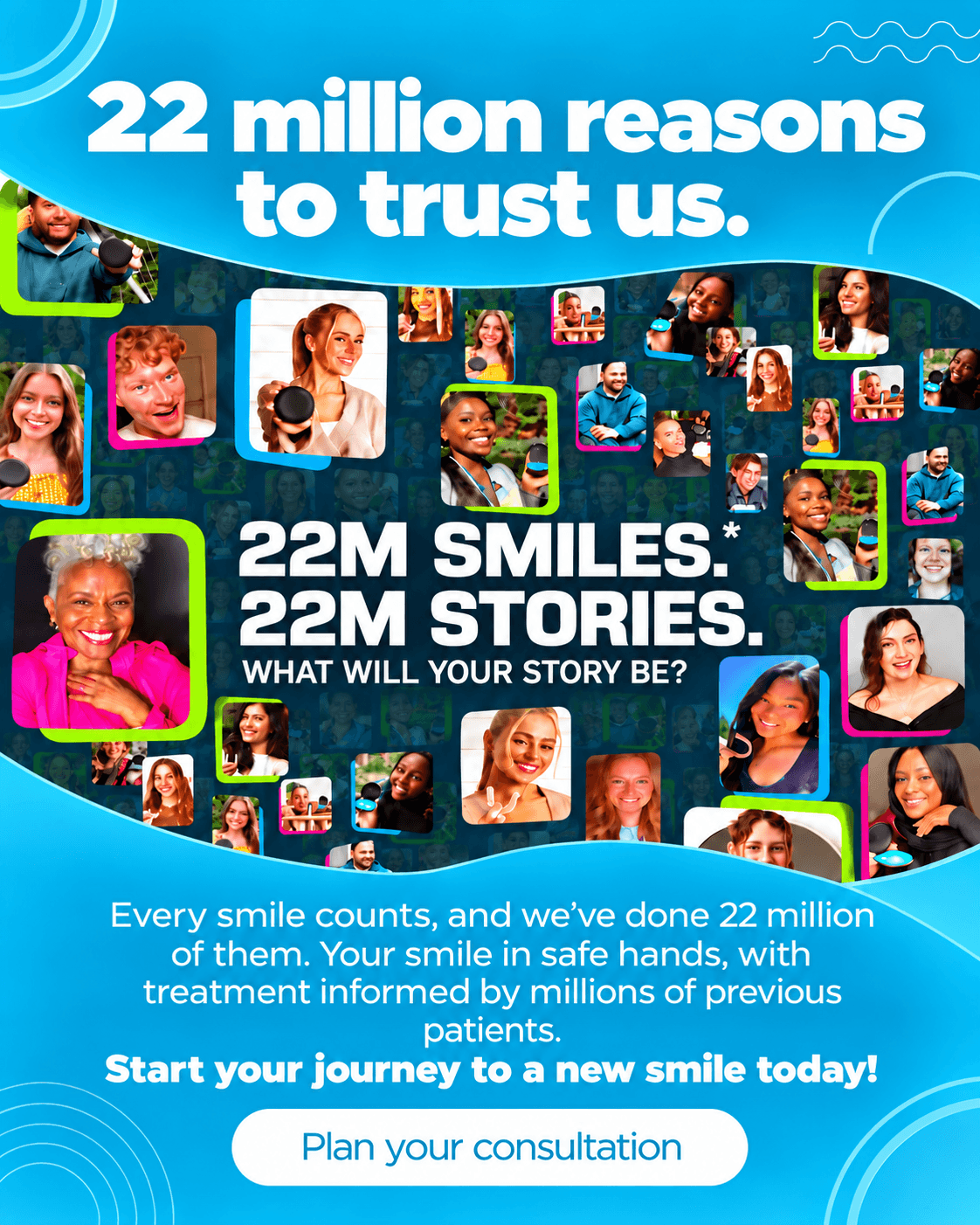Banner 3 for the smile journey