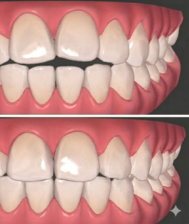 Before and after treatment result