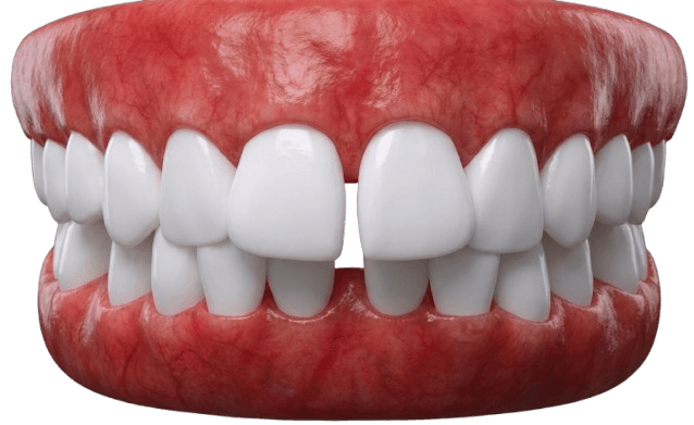 Teeth spacing
